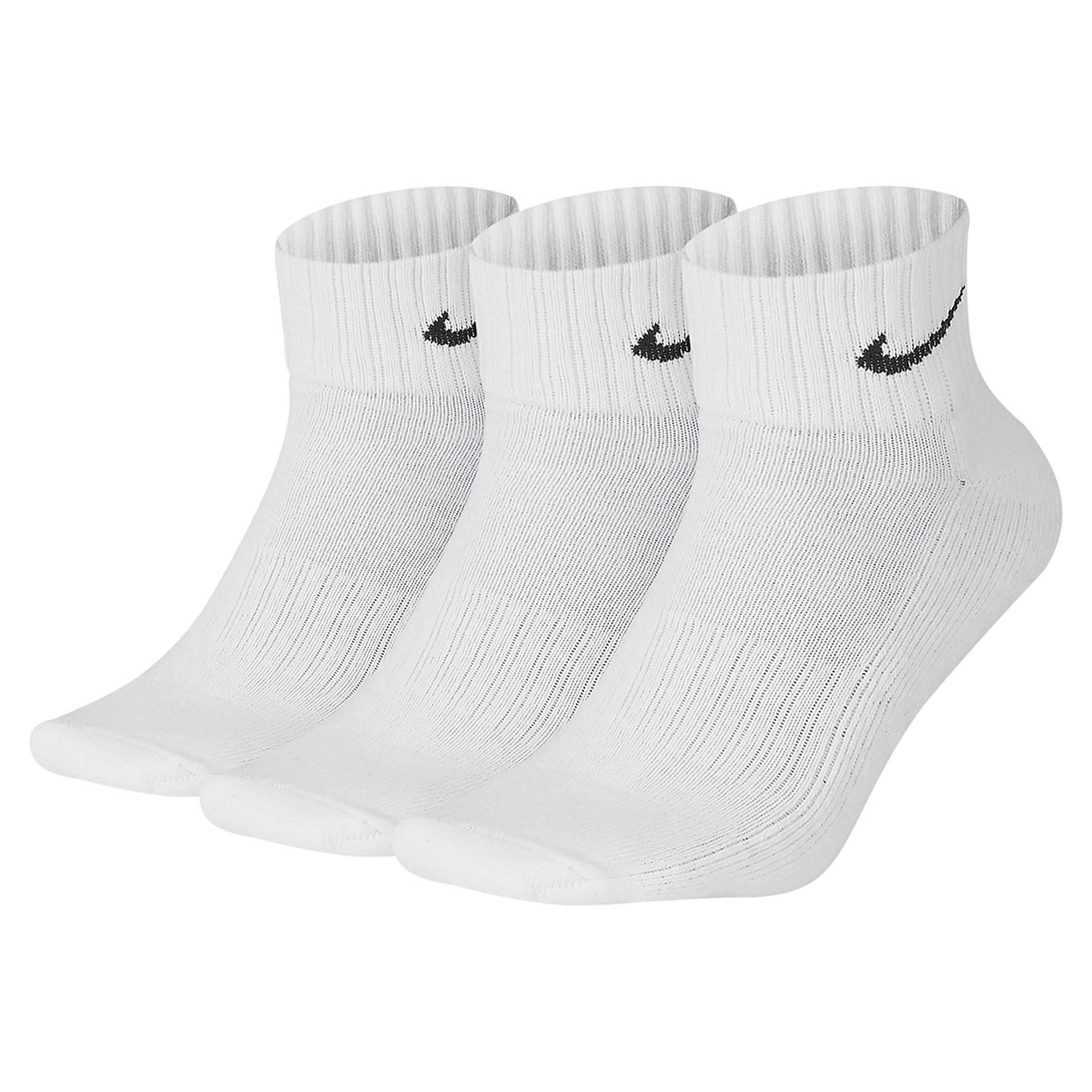 V Cush Ankle 3lü Unisex Beyaz Çorap SX4926-101