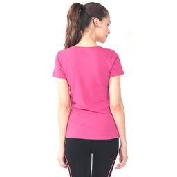 Supkestop Kadın Pembe Günlük Stil Tişört 525031-0RS