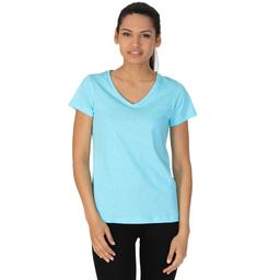 Flakestop Kadın Mavi Günlük Stil Tişört 610003-0Tl