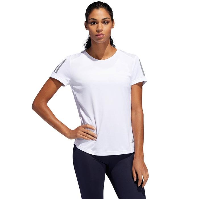 Own The Run Kadın Beyaz Günlük Stil Tişört DQ2620 1115231