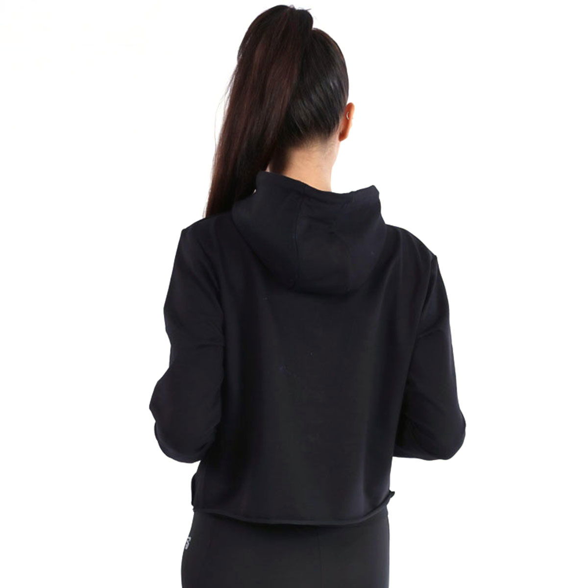 Newswekis Kadın Siyah Koşu Sweatshirt 710429-00B