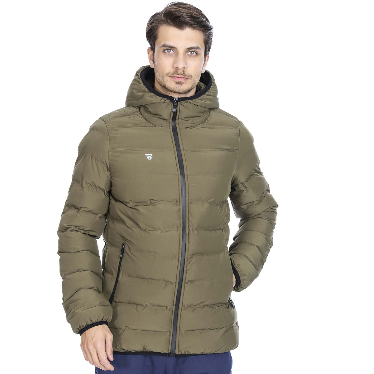 Erkek Yeşil Outdoor Şişme Mont TKM100619-HKI