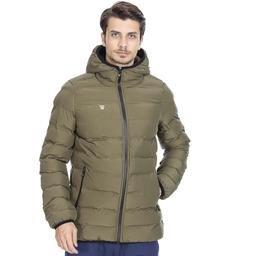 Erkek Yeşil Outdoor Şişme Mont TKM100619-HKI