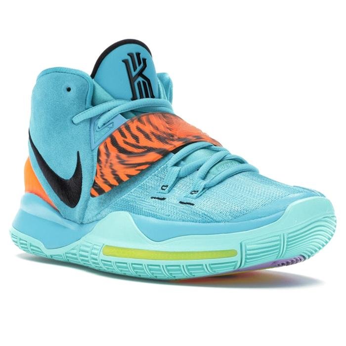 Kyrie 6 NBA Erkek Mavi Basketbol Ayakkabısı BQ4630-300 1175070