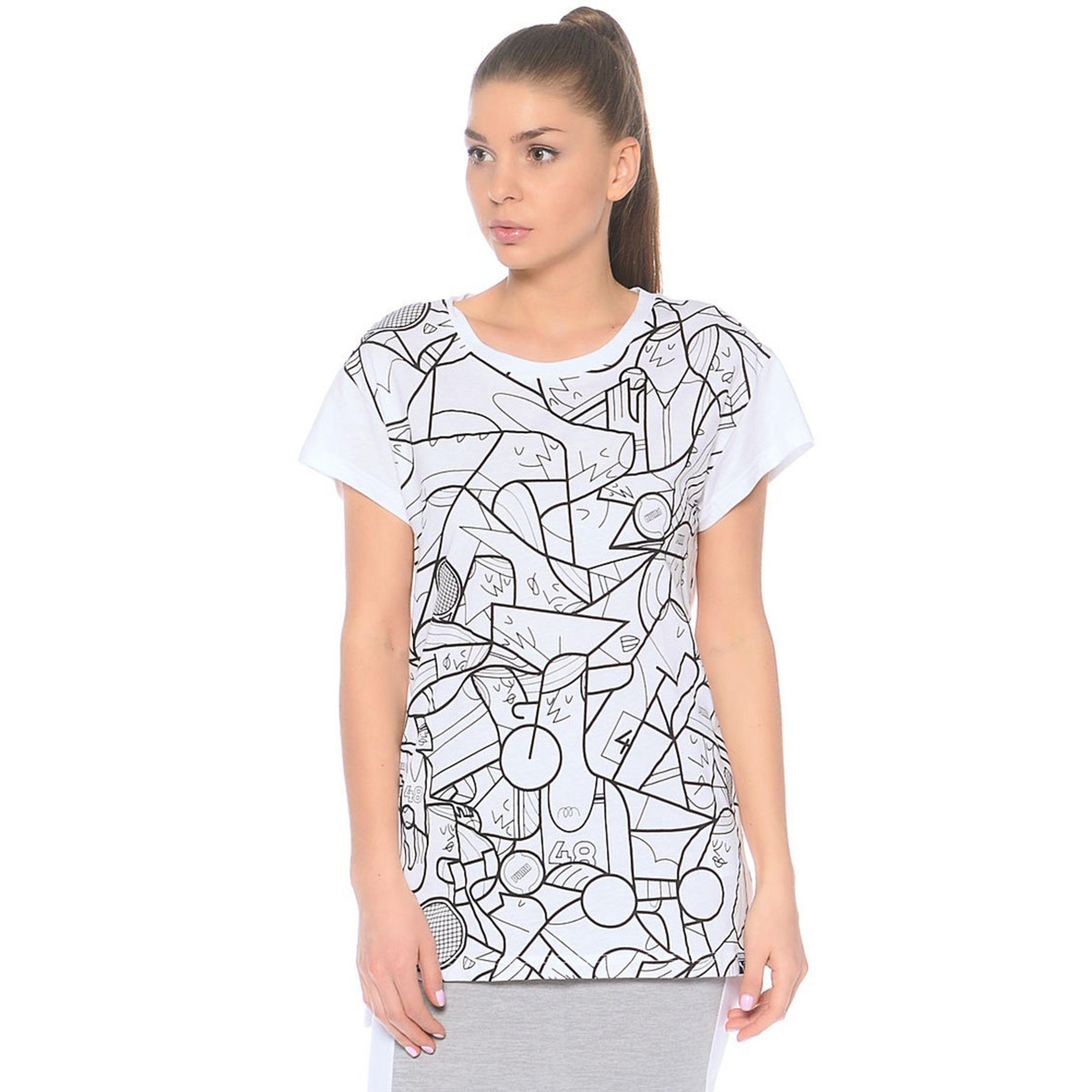 X Ale Gıorgını Tee White Kadın Beyaz Günlük Tişört  57251102
