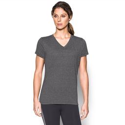 Threadborne Trainv Twist Kadın Gri Antrenman Tişört 1289650-001