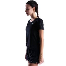 Top All Over Mesh Kadın Siyah Antrenman Tişört 889540-010
