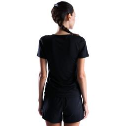 Top All Over Mesh Kadın Siyah Antrenman Tişört 889540-010