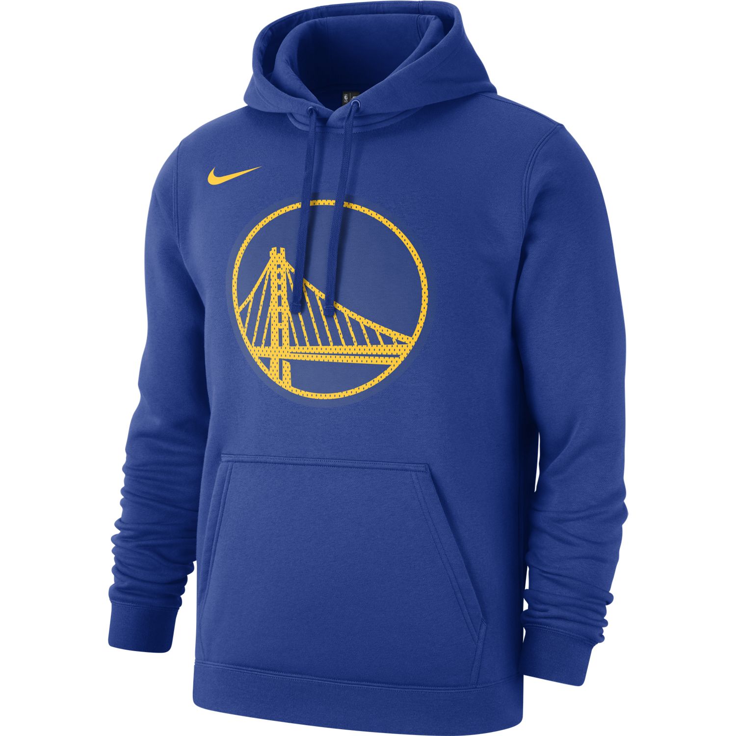 Golden State Warriors NBA Erkek Mavi Basketbol Sweatshirt AV0332-495