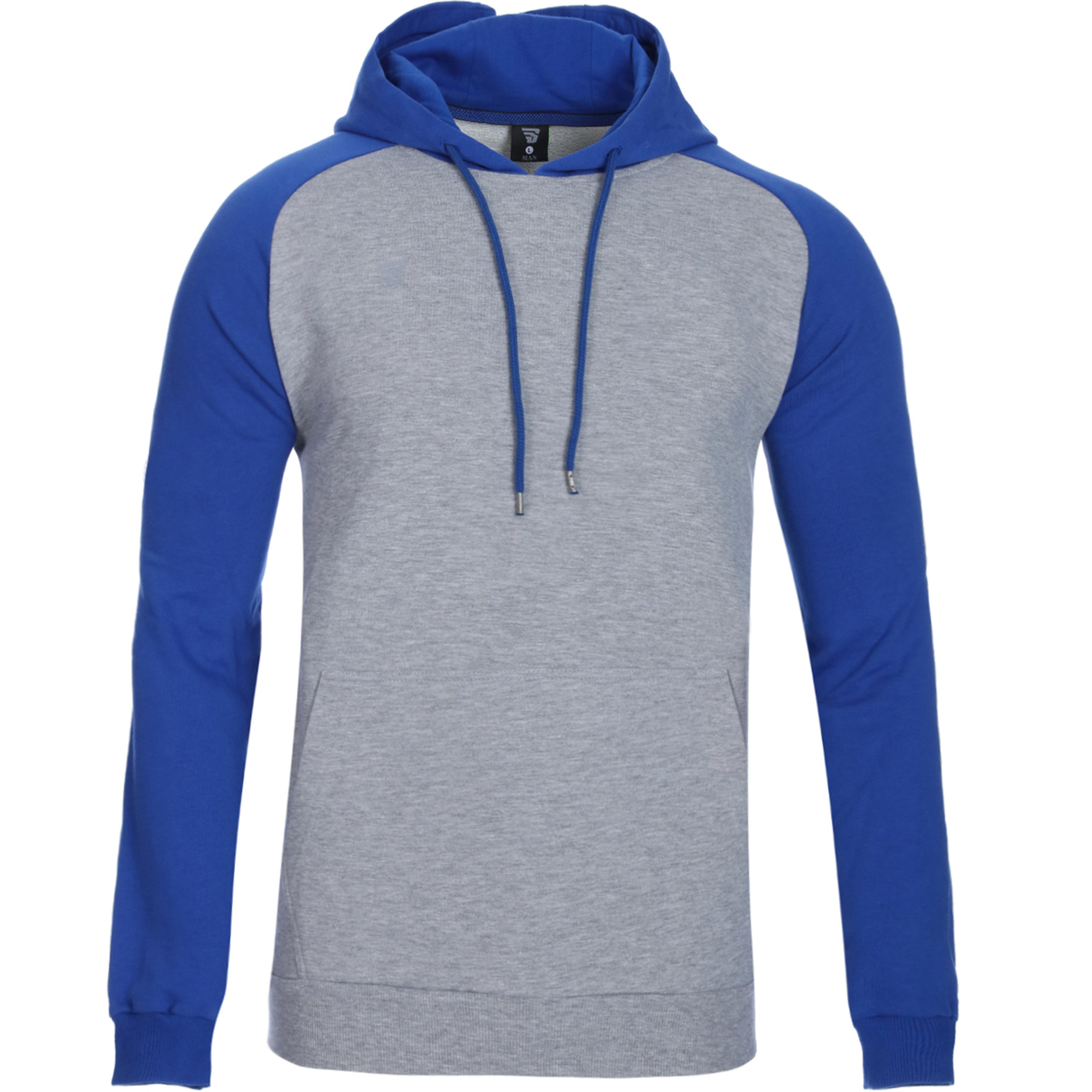 Erkek Gri Günlük Stil Sweatshirt Tke1135-Mgm