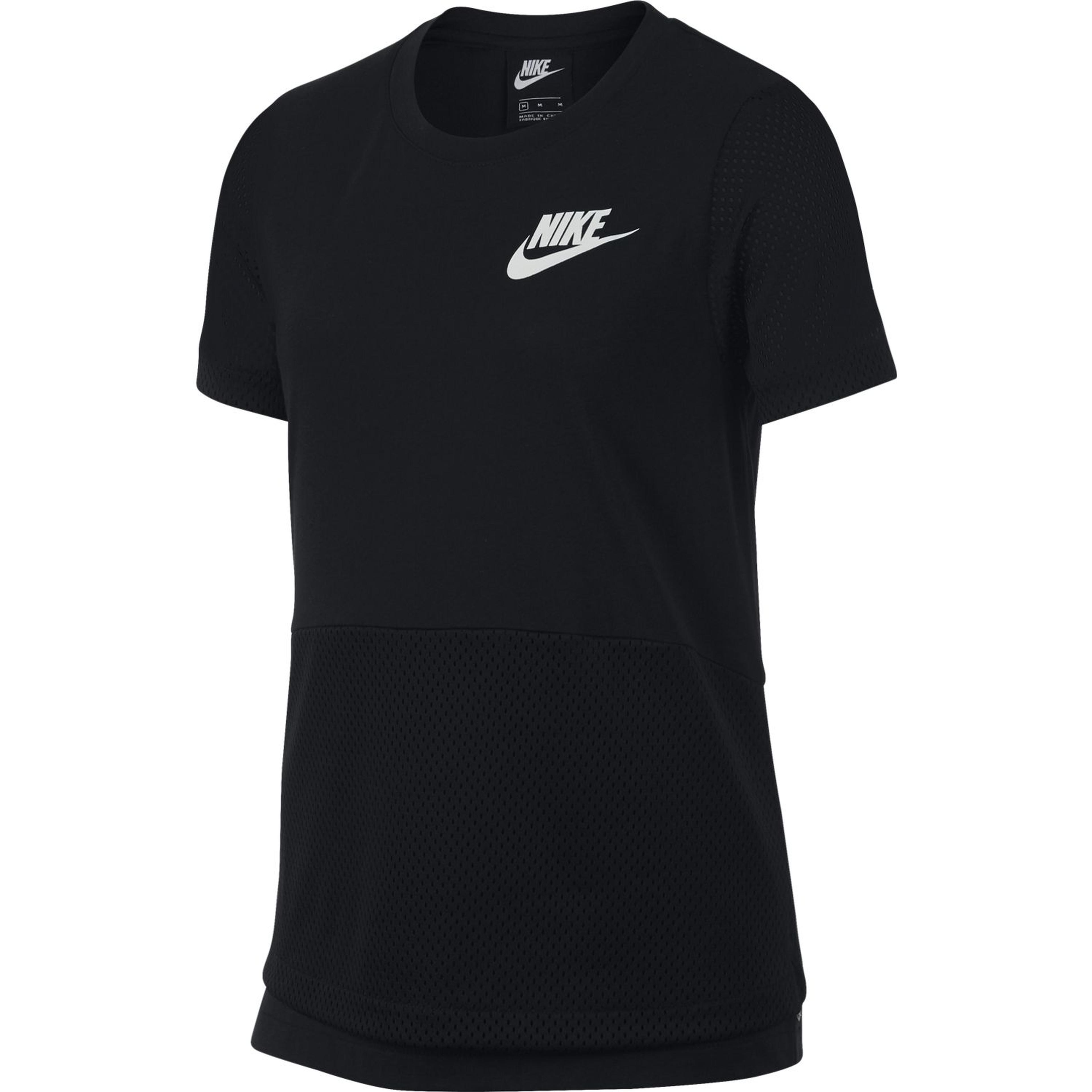 Top Mesh Çocuk Siyah Günlük Stil Tişört 939517-010