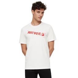 Erkek Beyaz Tişört BQ0251-100