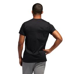 Dame Logo Erkek Siyah Basketbol Tişört FM4791
