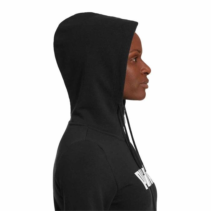Essential Logo Hooded Jacket Tr Kadın Siyah Sweatshirt 85180701 1114039