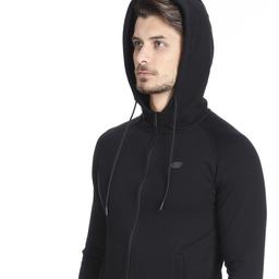 Fleece Erkek Siyah Günlük Stil Sweatshirt S192239-001