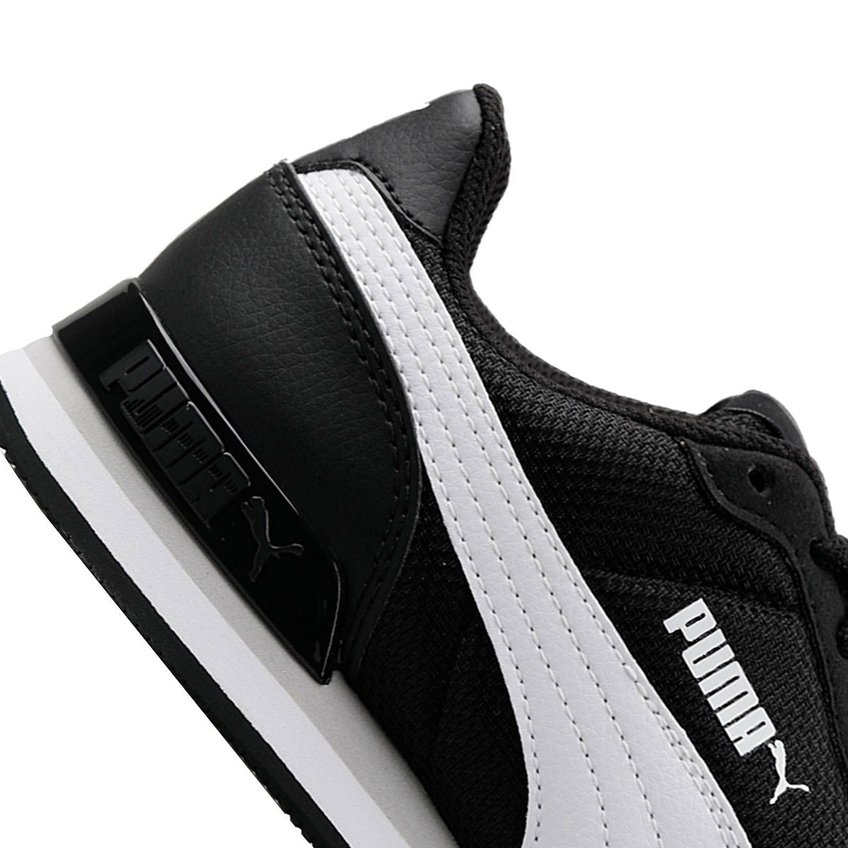 St Runner V2 Mesh Jr Çocuk Siyah Günlük Ayakkabı 36713506