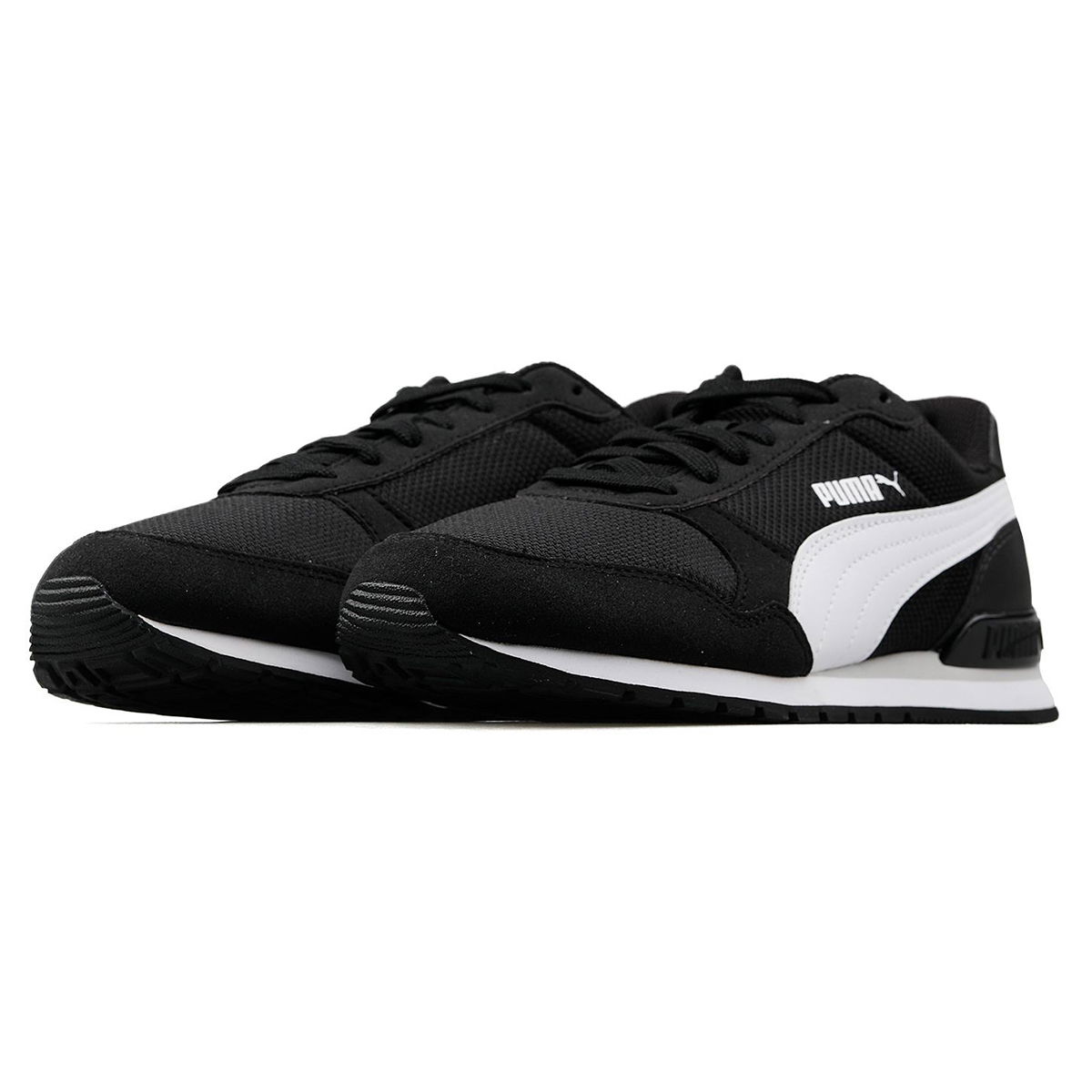 St Runner V2 Mesh Jr Çocuk Siyah Günlük Ayakkabı 36713506