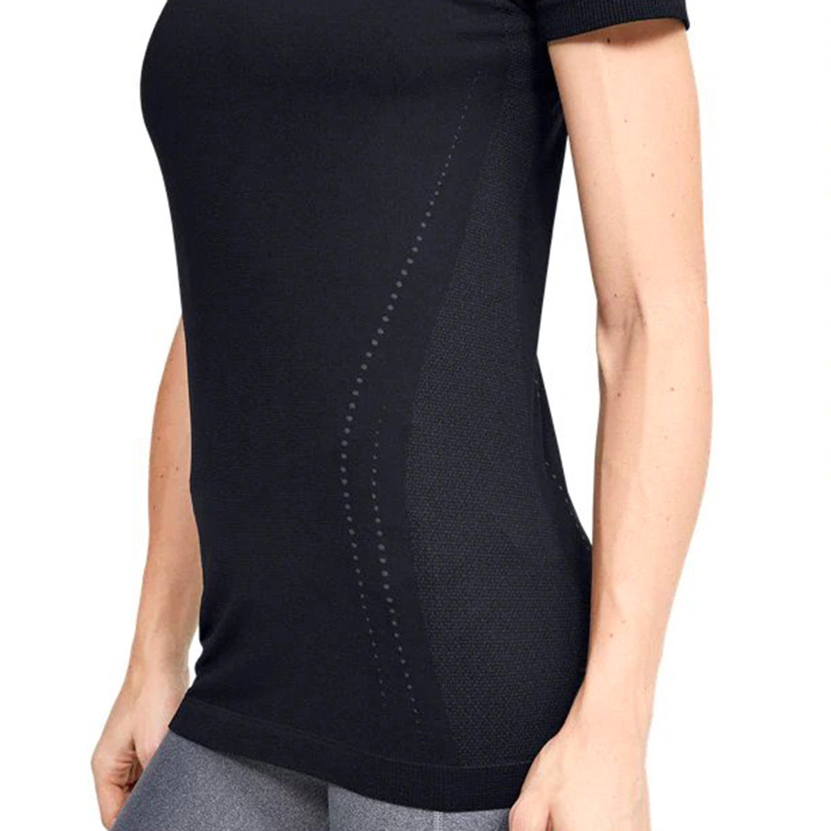 Seamless Ss Kadın Siyah Tişört 1351604-001