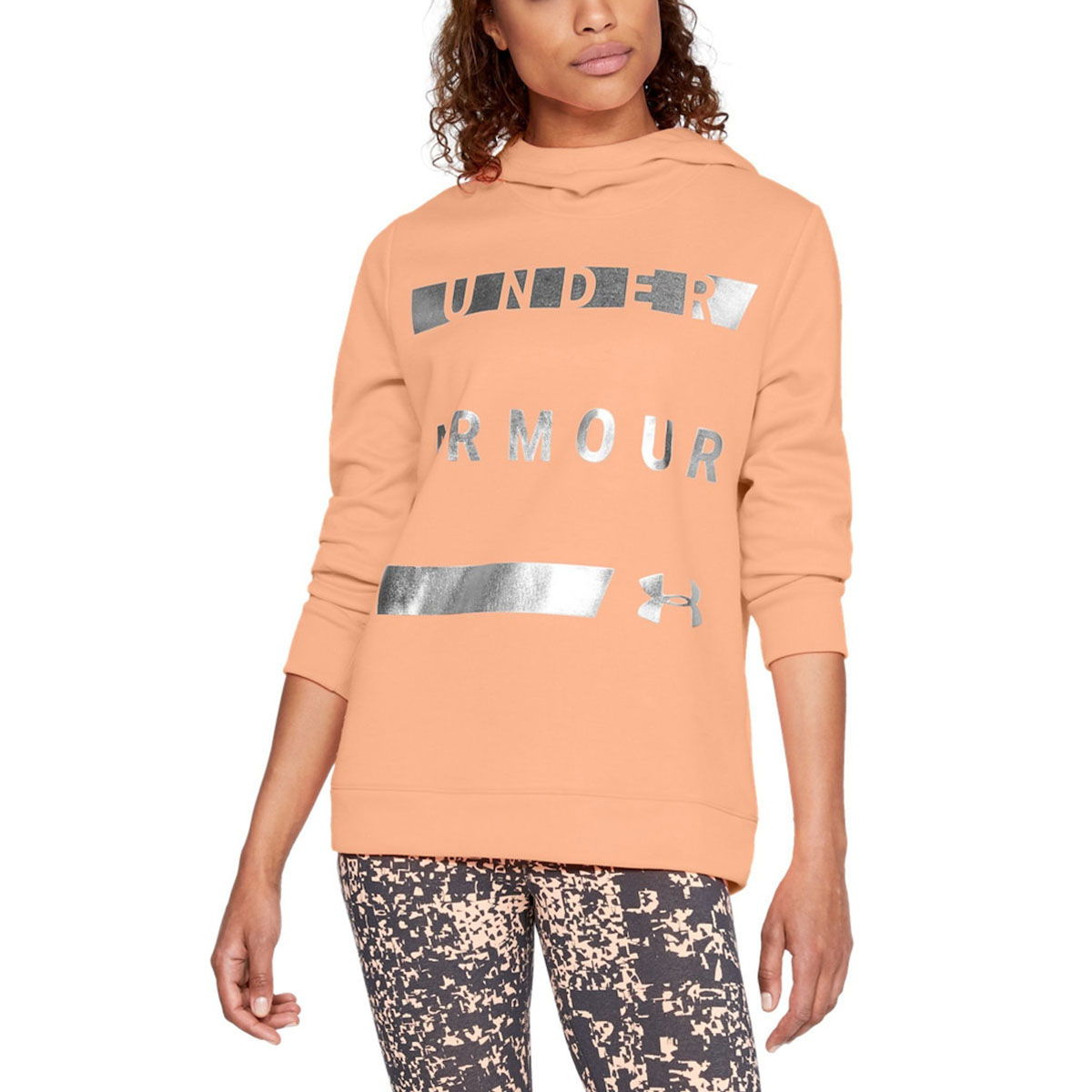 Synthetic Fleece Pullover Kadın Turuncu Sweatshirt 1321142-906