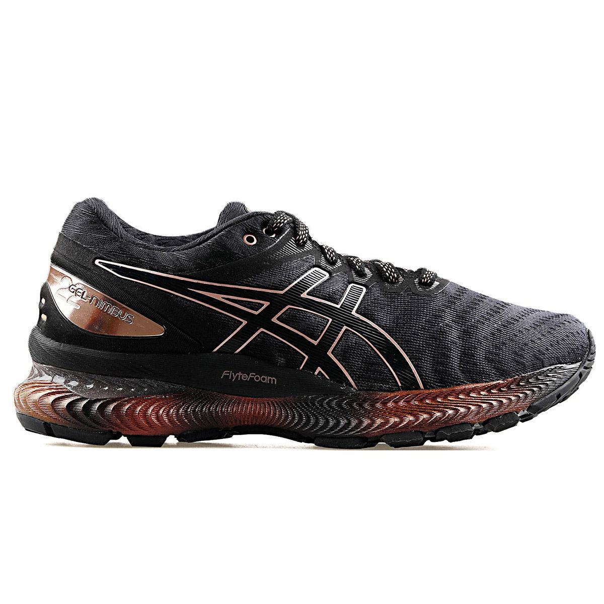 Gel-Nimbus 22 Platinum Kadın Siyah Koşu Ayakkabısı 1012A664-001