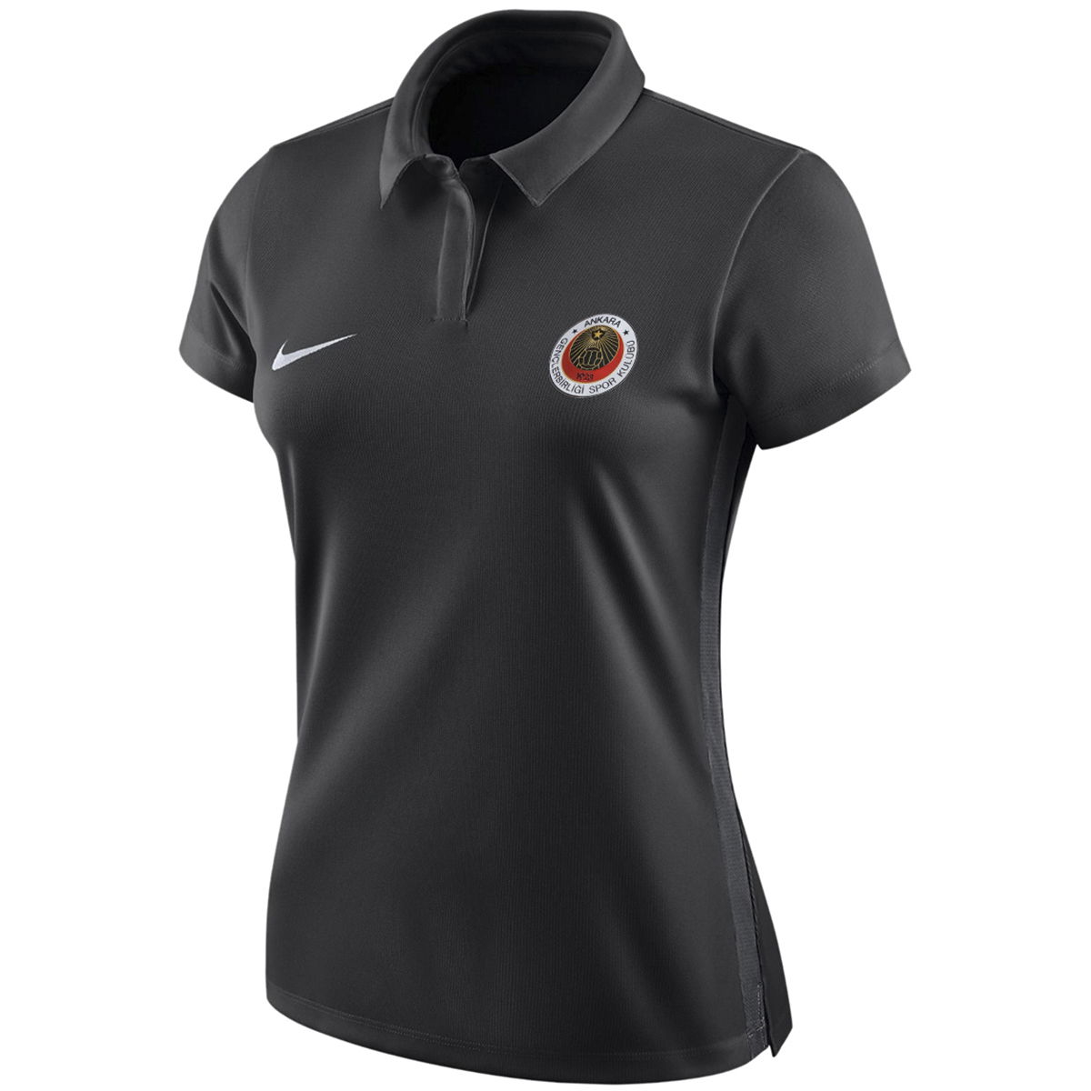 Gençlerbirliği Kadın Siyah Futbol Polo Tişört 899986-010-GEN