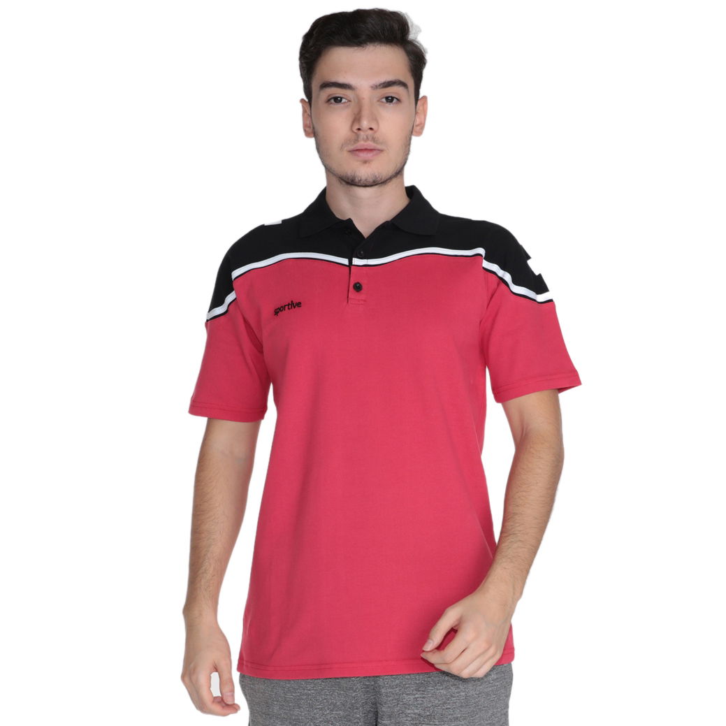 New Line Erkek Pembe Basketbol Polo Tişört 201461-0KS