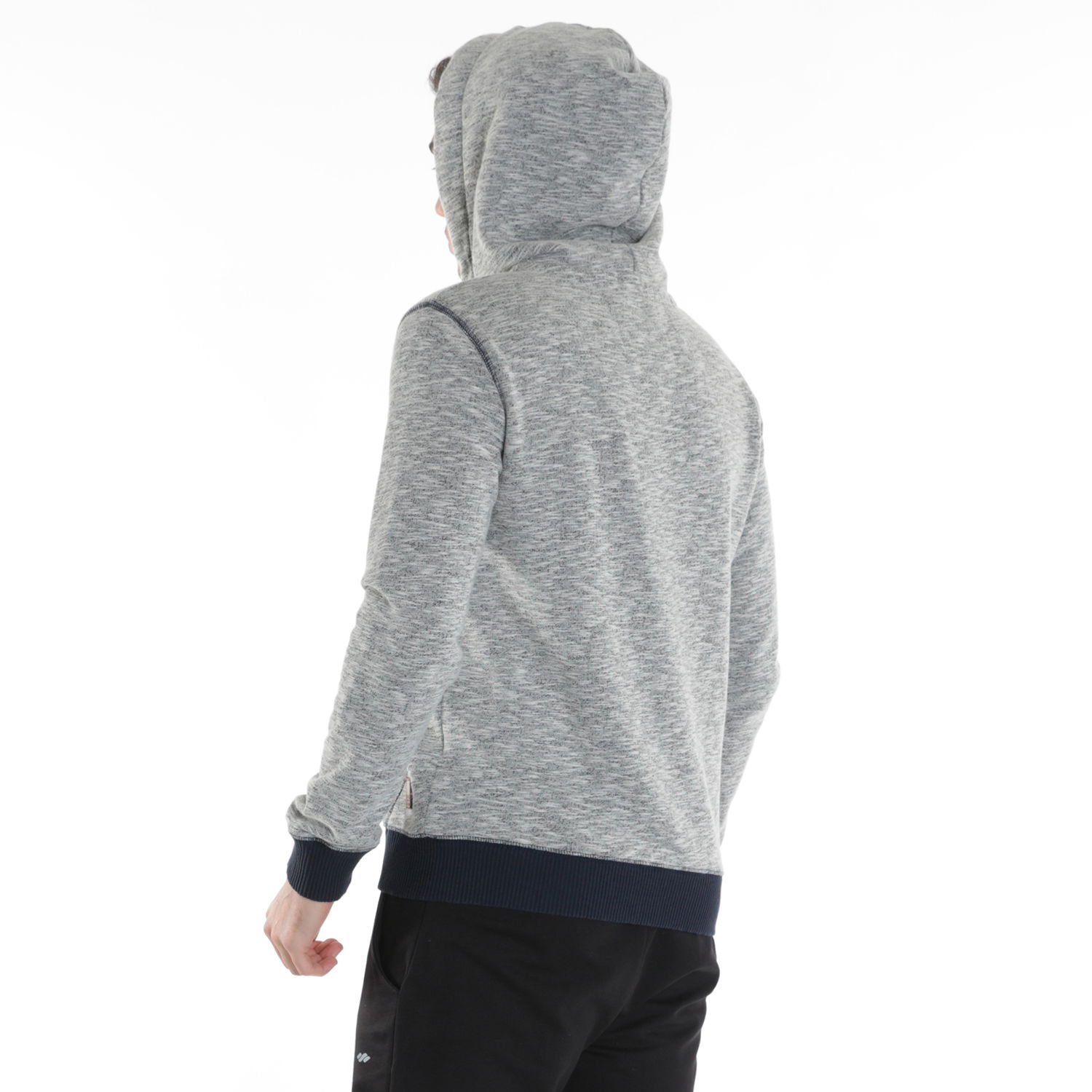 Sw Erkek Gri Günlük Stil Sweatshirt 17176-Gri Mlj