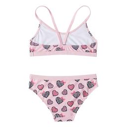 Fancy Çocuk Pembe Desenli Bikini SM19110051