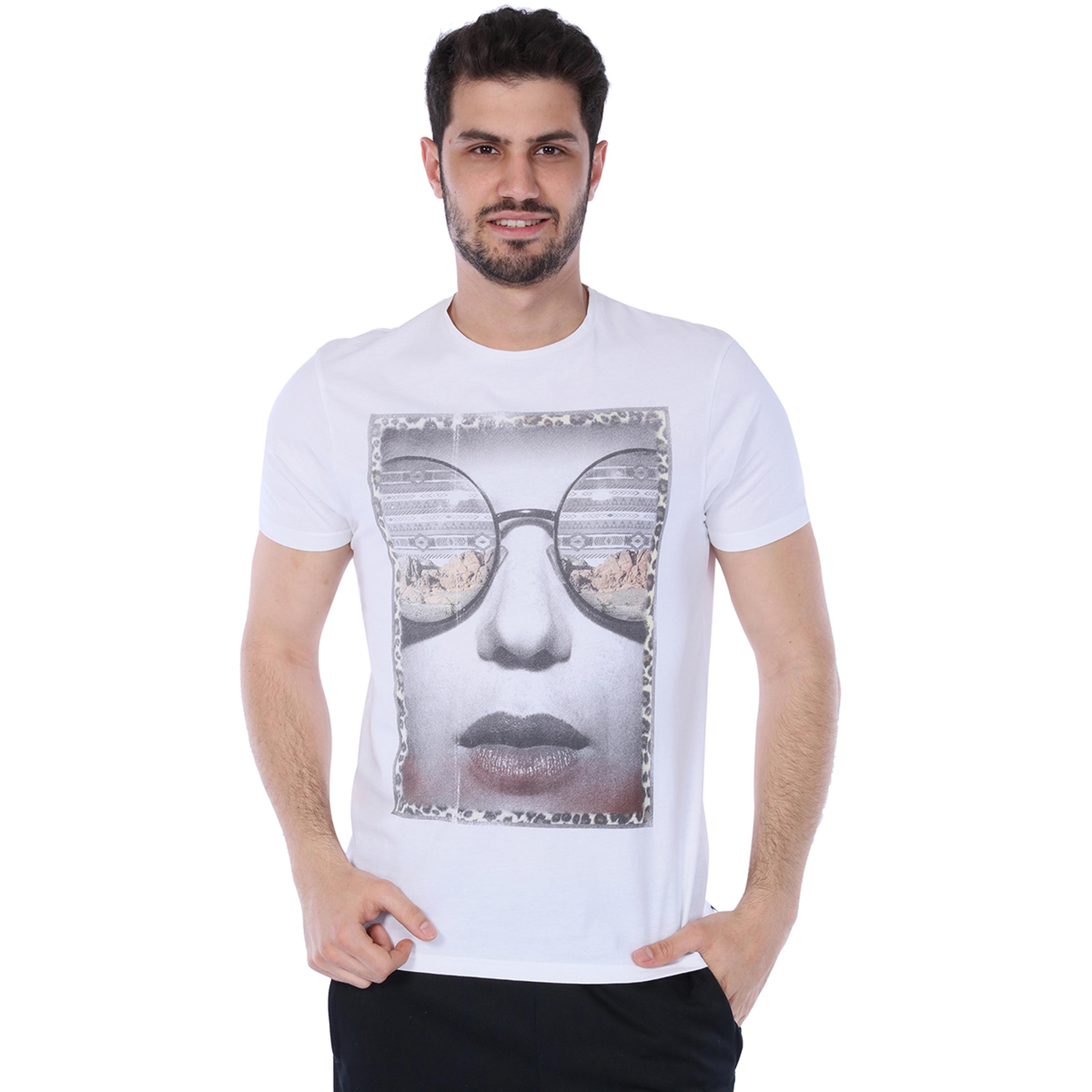Paradise Sux Erkek Beyaz Günlük Stil Tişört P1Ss12 10 M