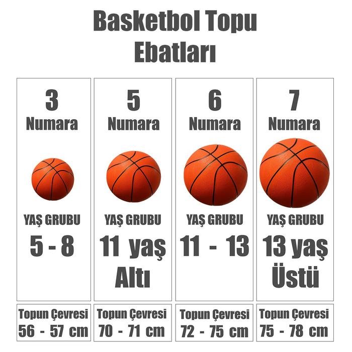 All Court Unisex Kahverengi Basketbol Topu X35859 236474