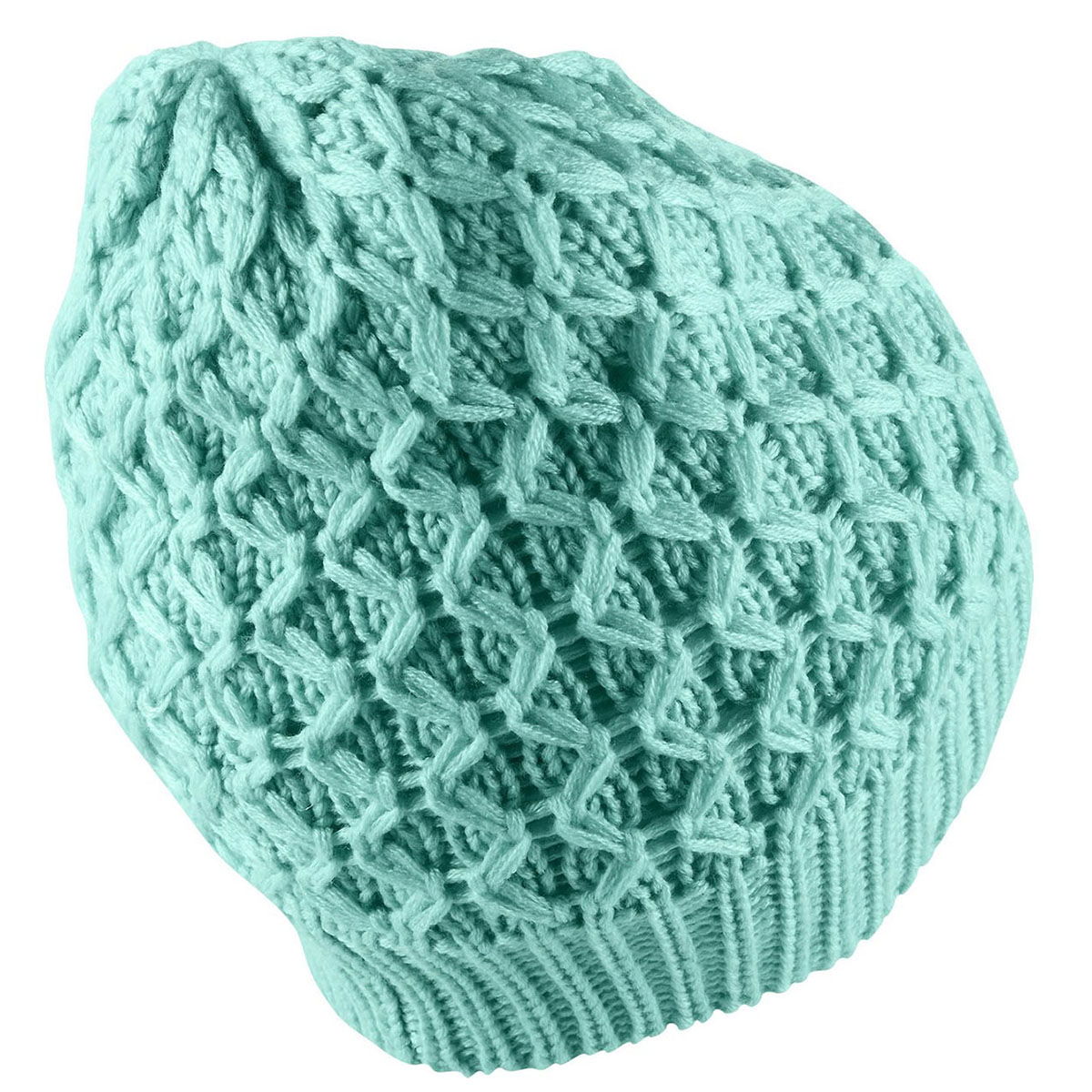 Slouchy Kadın Mavi Bere 628677-385
