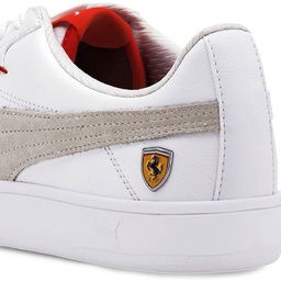 Ferrari Race Court Legend Unisex Beyaz Günlük Ayakkabı 30655202