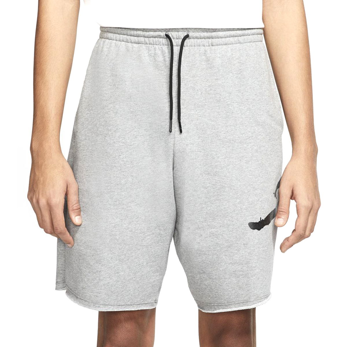 Jordan NBA Jumpman Logo Flc Erkek Siyah Basketbol Şortu AQ3115-091