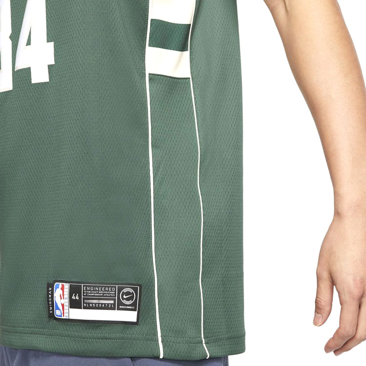 NBA Mil Swgmn Jsy Road Erkek Yeşil Basketbol Forması 864489-323