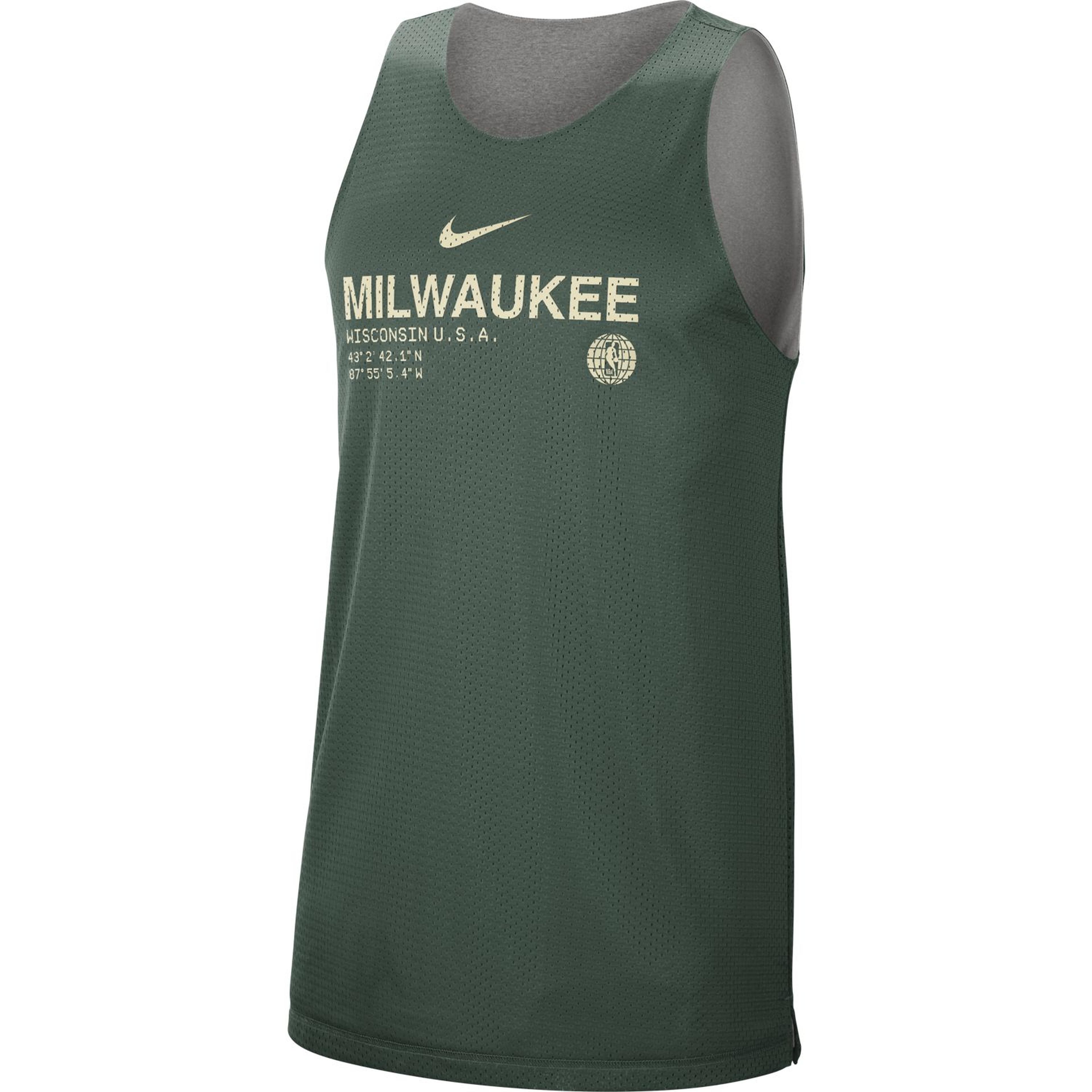 Milwaukee NBA Erkek Yeşil Basketbol Atleti CN0721-323