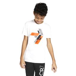Cr7 B Nk Tee Hook Çocuk Beyaz Futbol Tişört CU9572-100