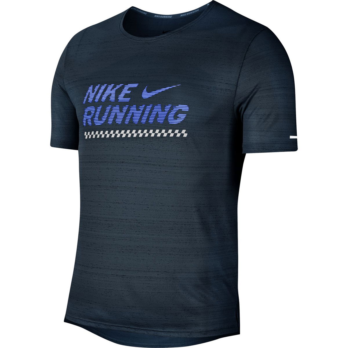 Miler Ss Ff Gx Erkek Mavi Koşu Tişört CU6434-458