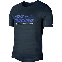 Miler Ss Ff Gx Erkek Mavi Koşu Tişört CU6434-458