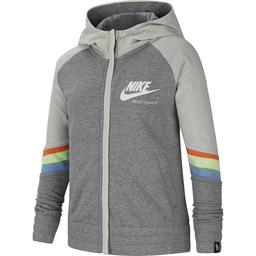 Nsw Heritage Fz Hoodie Çocuk Siyah Tenis Sweatshirt CU8293-091