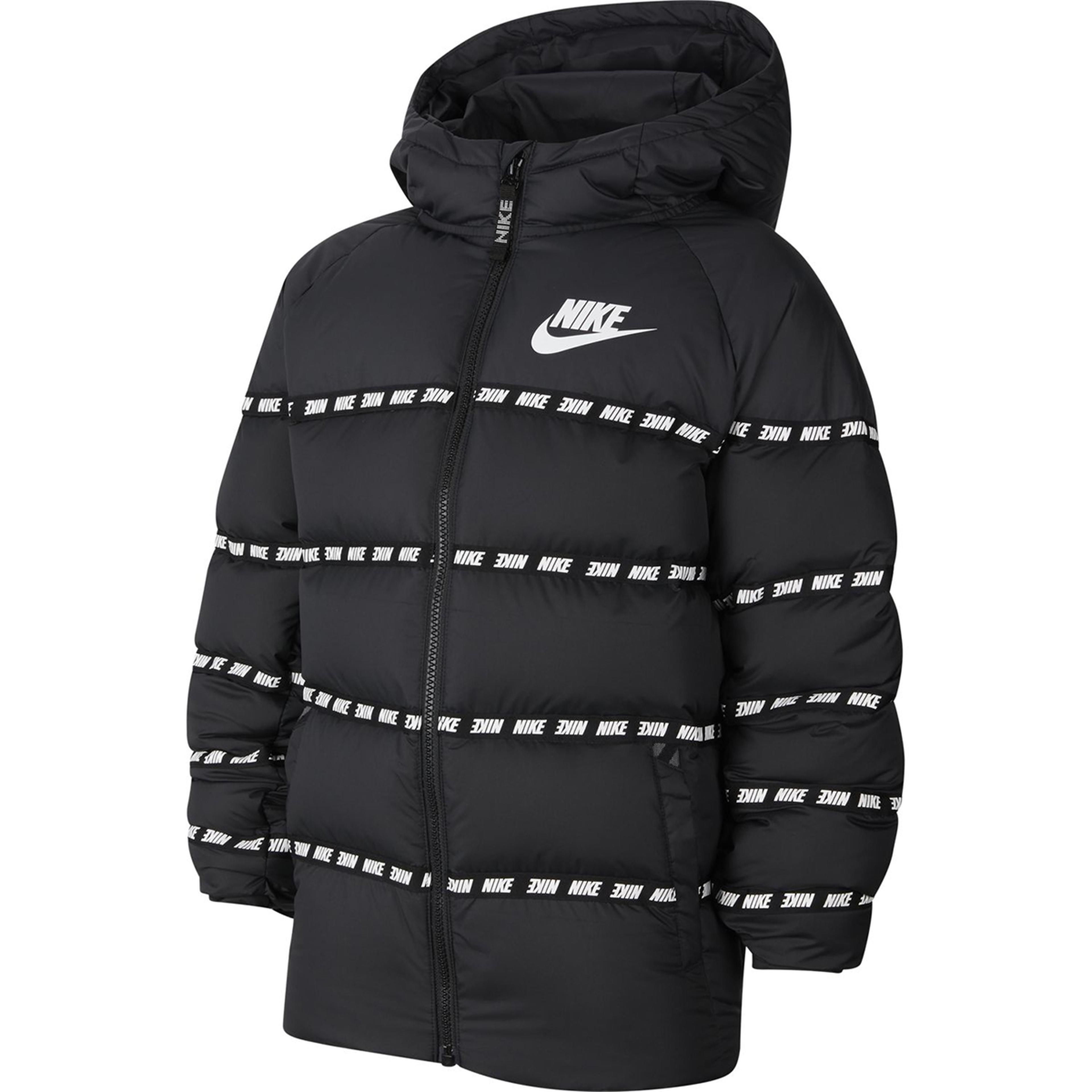 Down Jkt Çocuk Siyah Tenis Ceket CU9154-010