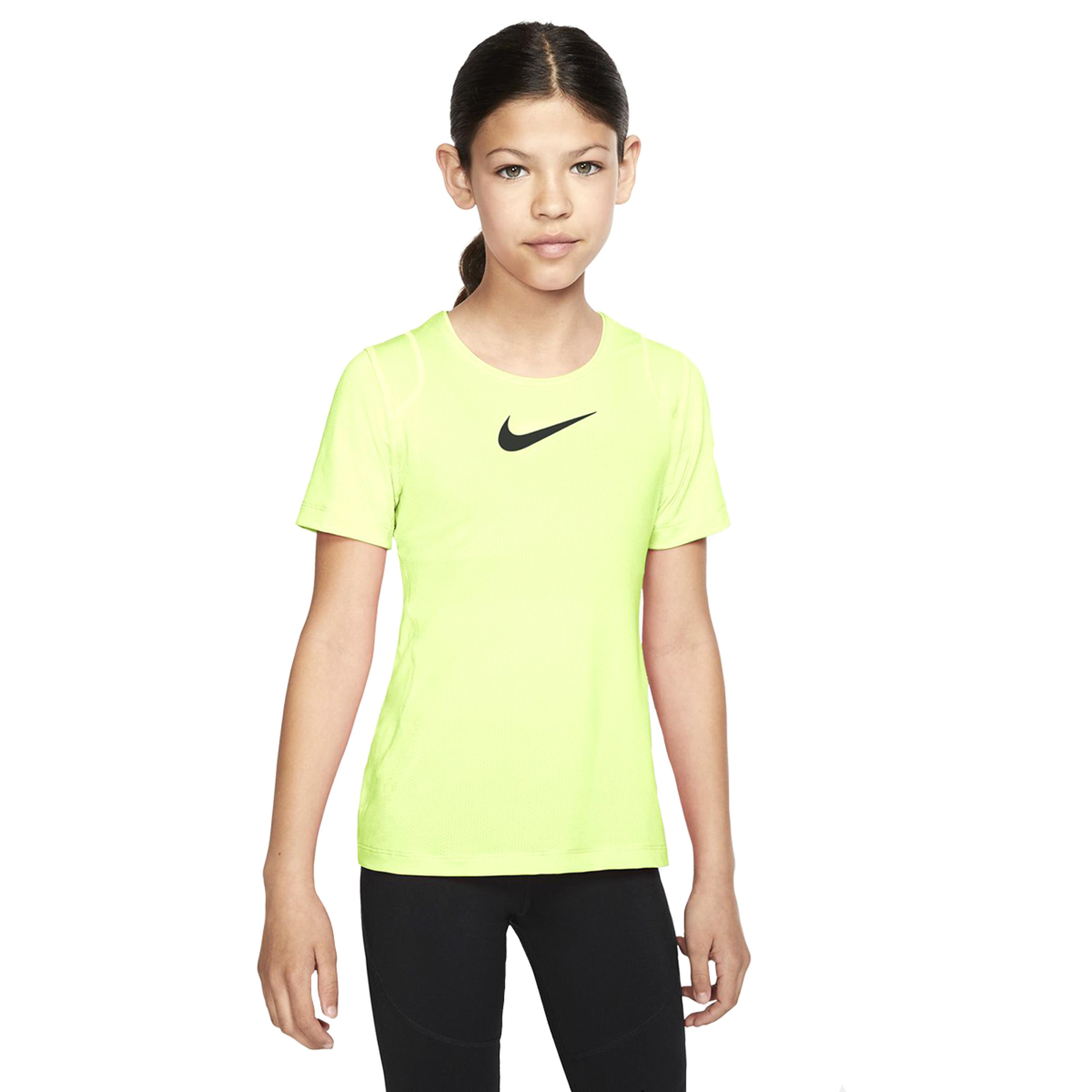 Pro Çocuk Sarı Tenis Tişört AQ9035-701