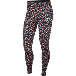 Nshrtg Lggng Floral Kadın Siyah Günlük Stil Tayt CJ2473-010