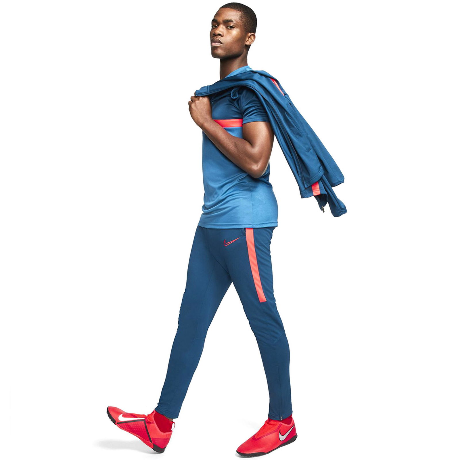 Dry Academy Trk Suit K2 Erkek Mavi Futbol Eşofmanı AO0053-432