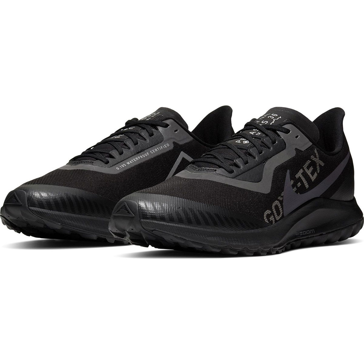 Zoom Pegasus 36 Trail Gore-tex Erkek Siyah Koşu Ayakkabısı BV7762-001