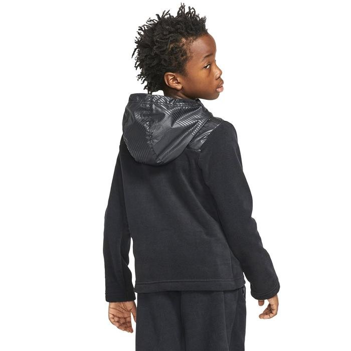 Hoodie Fz Winterized Çocuk Siyah Günlük Sweatshirt BV4506-011 1155617