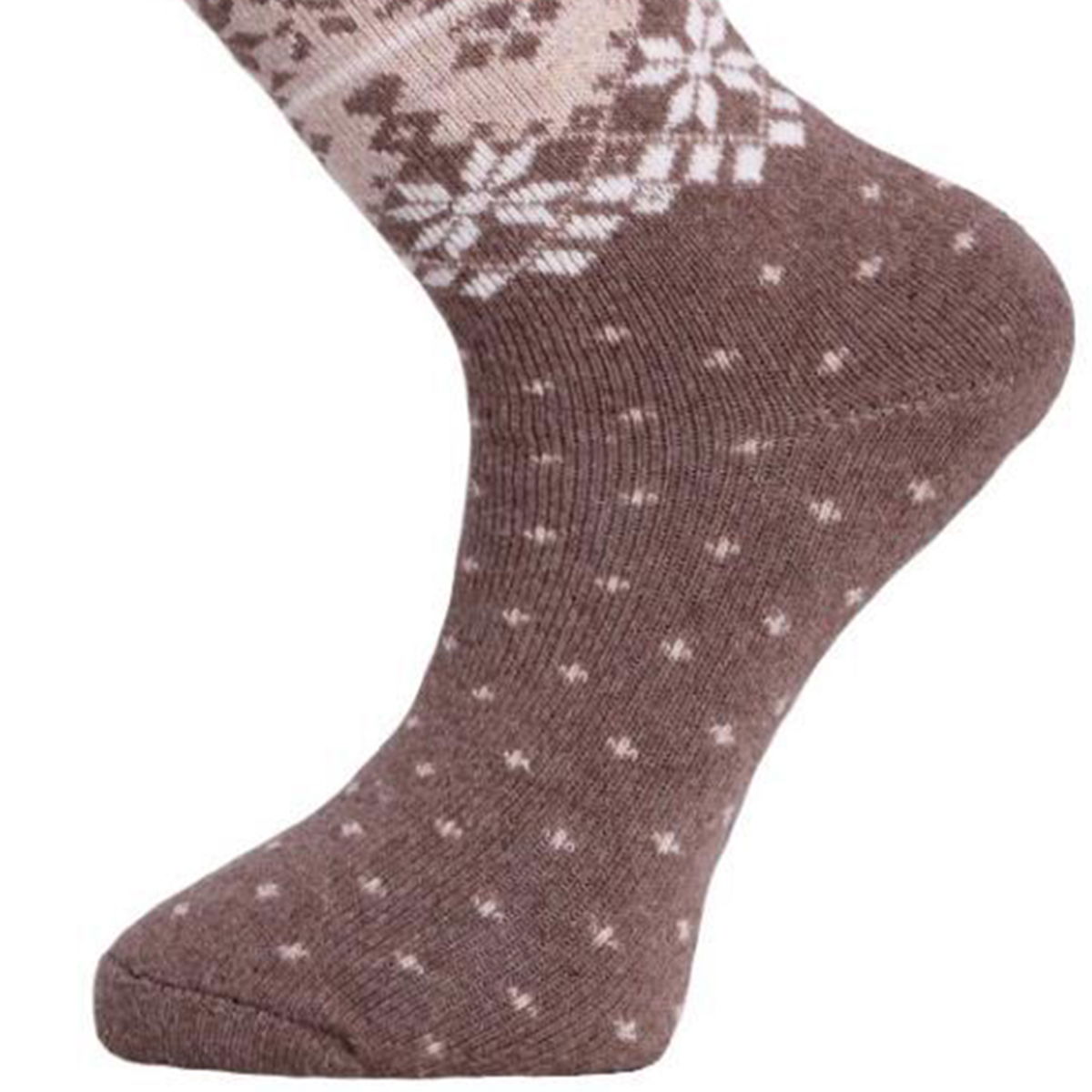 Casual Wool Erkek Bej Çorap PNZ-334532BEI