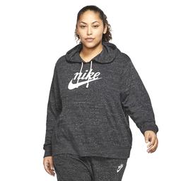 Gym Vntg Hoodie Hbr Plus Kadın Siyah Antrenman Sweatshirt CT0642-010