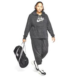 Gym Vntg Hoodie Hbr Plus Kadın Siyah Antrenman Sweatshirt CT0642-010