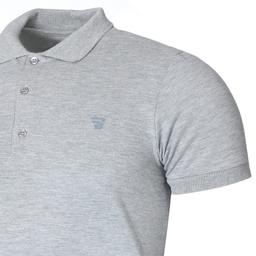 Pikepolo Erkek Gri Günlük Stil Polo Tişört 711215-GRI