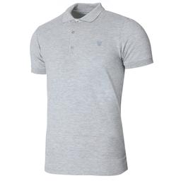 Pikepolo Erkek Gri Günlük Stil Polo Tişört 711215-GRI